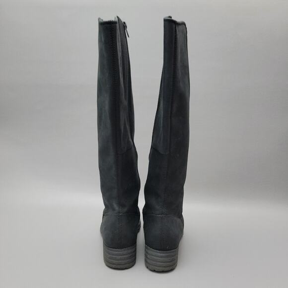 Clarks Marana Trudy Womens Knee High Boot Leather Size 9 Side Zip Stretch Calf - Picture 9 of 15